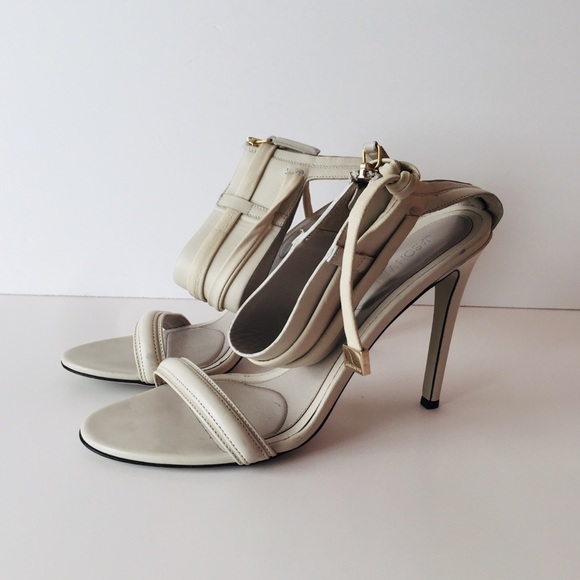 ✨JASON WU✨Leather Ankle Strap Sandals - Picture 8 of 13